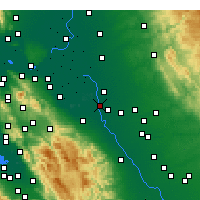 Nearby Forecast Locations - Lathrop - Harita