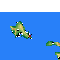 Nearby Forecast Locations - Waimānalo - Harita