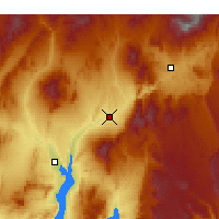 Nearby Forecast Locations - Mesquite - Harita