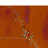 Nearby Forecast Locations - Mesquite - Harita