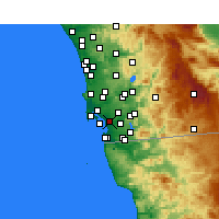 Nearby Forecast Locations - National - Harita