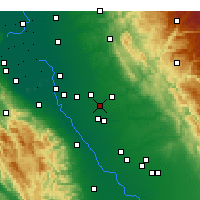 Nearby Forecast Locations - Riverbank - Harita