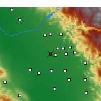 Nearby Forecast Locations - Selma - Harita