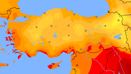 Sıc. En Düş. Türkiye