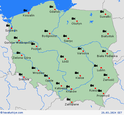 görüntü Polonya Avrupa Tahmin Haritaları