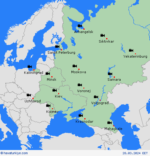 görüntü  Avrupa Tahmin Haritaları