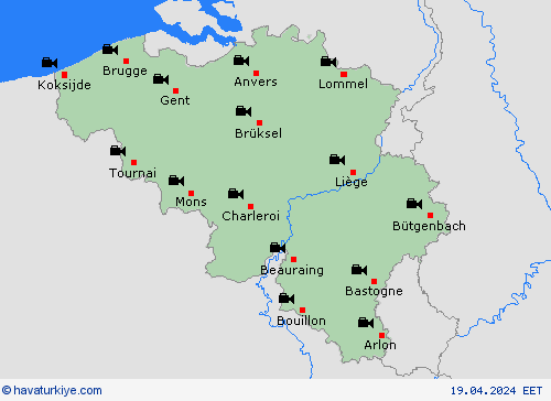 görüntü Belçika Avrupa Tahmin Haritaları