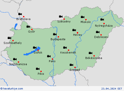 görüntü Macaristan Avrupa Tahmin Haritaları
