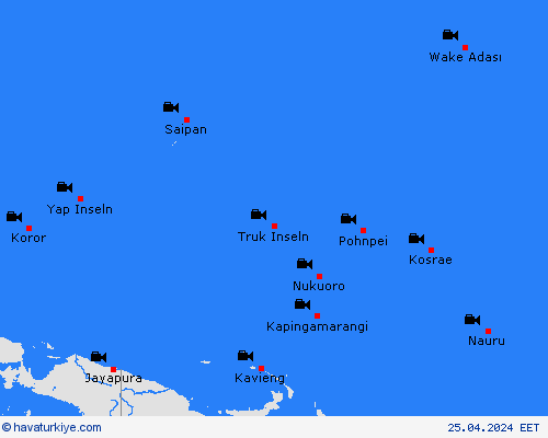 görüntü Wake Adası Okyanusya Tahmin Haritaları