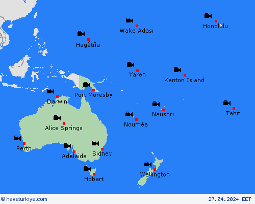 görüntü  Okyanusya Tahmin Haritaları