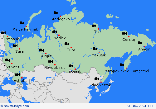 görüntü Rusya Avrupa Tahmin Haritaları