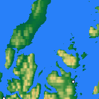 Nearby Forecast Locations - Andøya - Harita