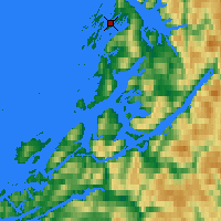 Nearby Forecast Locations - Brønnøysund - Harita