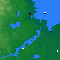 Nearby Forecast Locations - Gävle - Harita