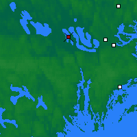 Nearby Forecast Locations - Adelsö - Harita