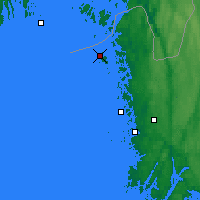 Nearby Forecast Locations - Koster Islands - Harita