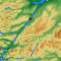 Nearby Forecast Locations - Loch Ness - Harita