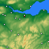 Nearby Forecast Locations - Ingliston - Harita