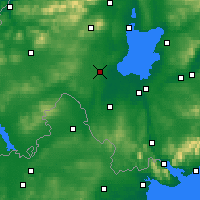 Nearby Forecast Locations - Dungannon - Harita