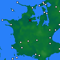 Nearby Forecast Locations - Holbæk - Harita
