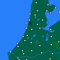 Nearby Forecast Locations - IJmuiden - Harita