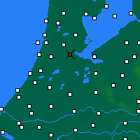 Nearby Forecast Locations - Amsterdam - Harita
