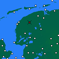 Nearby Forecast Locations - Leeuwarden - Harita
