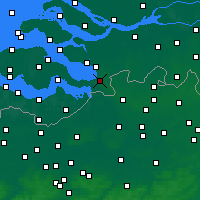 Nearby Forecast Locations - Woensdrecht - Harita