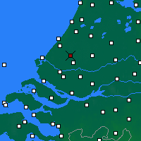 Nearby Forecast Locations - Delft - Harita