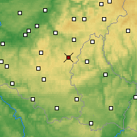 Nearby Forecast Locations - Bastogne - Harita
