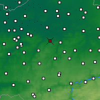 Nearby Forecast Locations - Brüksel - Harita