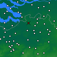 Nearby Forecast Locations - Brasschaat - Harita