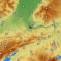Nearby Forecast Locations - Binningen - Harita