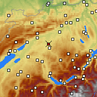 Nearby Forecast Locations - Koppigen - Harita