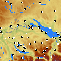 Nearby Forecast Locations - Steckborn - Harita