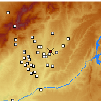 Nearby Forecast Locations - Torrejón de Ardoz - Harita