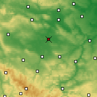 Nearby Forecast Locations - Sömmerda - Harita