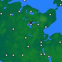 Nearby Forecast Locations - Plön - Harita