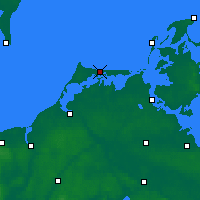 Nearby Forecast Locations - Fischland-Darß-Zingst - Harita