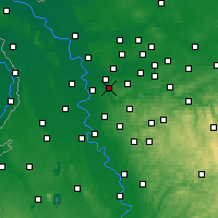 Nearby Forecast Locations - Mülheim - Harita