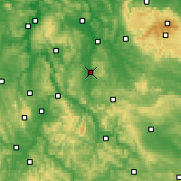 Nearby Forecast Locations - Göttingen - Harita