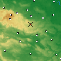 Nearby Forecast Locations - Harzgerode - Harita