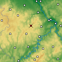 Nearby Forecast Locations - Nürburg - Harita