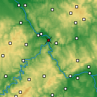 Nearby Forecast Locations - Koblenz - Harita