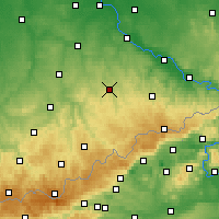 Nearby Forecast Locations - Freiberg - Harita