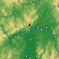 Nearby Forecast Locations - Taunus - Harita