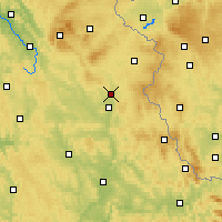 Nearby Forecast Locations - Grafenwöhr - Harita