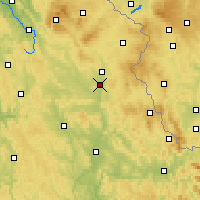 Nearby Forecast Locations - Weiden in der Oberpfalz - Harita