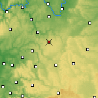 Nearby Forecast Locations - Niederstetten - Harita
