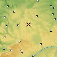 Nearby Forecast Locations - Feuchtwangen - Harita